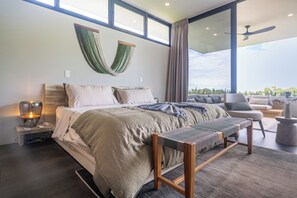 Room designed for better comfort and connects to the pool area