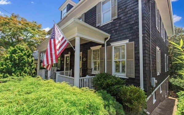 Front of home.