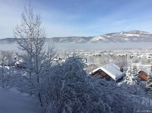 Beautiful views from your balcony window.