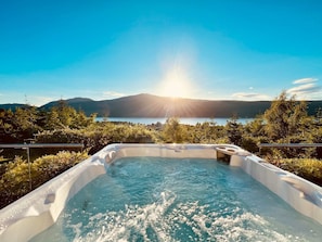 Bain à remous extérieur