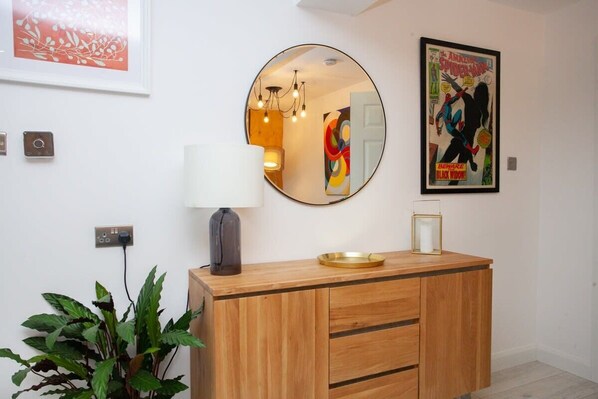 A welcome sight for your home from home!