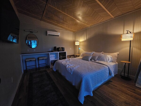 Your peaceful sleeping quarters!