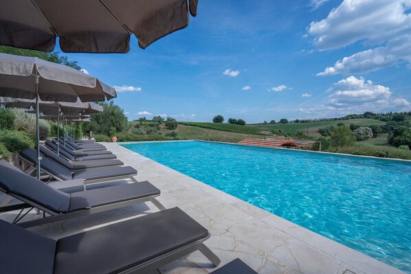 Autumn, Pool, Spring, Summer