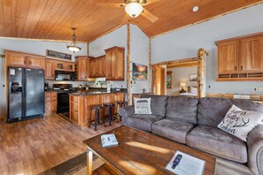 A3 Luxury Living Room W/Kitchen View