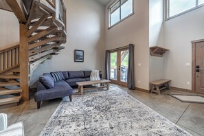 Open concept living area
