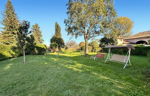 outside