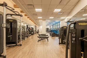 State-of-the-art fitness center