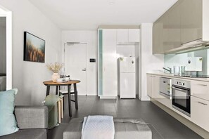A kitchen & dining.