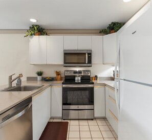 Charming kitchen area