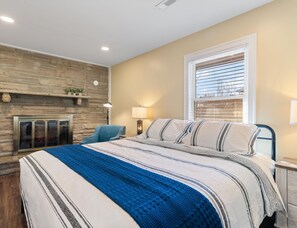 Experience the luxurious embrace of plush bedding in each room