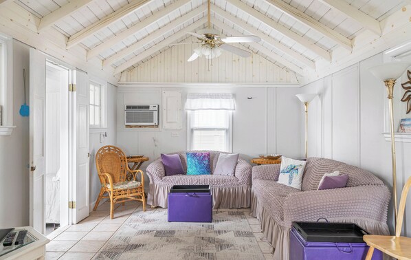 Living room with TV
