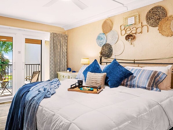  Newly decorated with elegant touches, this serene space invites relaxation and tranquility.