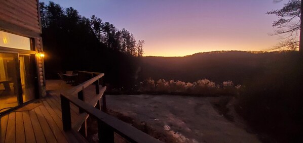Evening at Red Rock Cabin