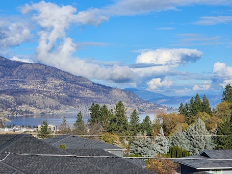 View from Living Room and Balcony