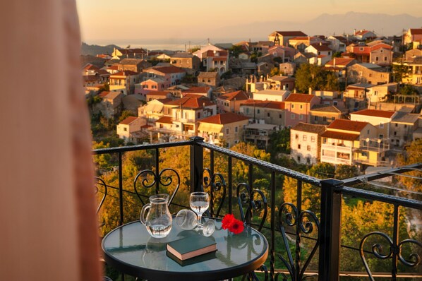 Balcony with a view