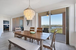Dining Area with Water Views