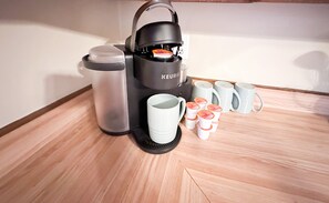 Kaffe och/eller kaffebryggare