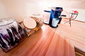 Kaffe och/eller kaffebryggare