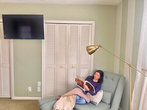 The Florida Room - Master Bedroom 
Reading Corner 