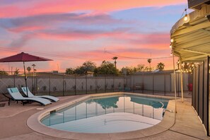 Cool off in your large, sparkling private pool!