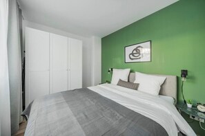 Welcome to your bedroom, a tranquil retreat where Arbio Designers have crafted an oasis of relaxation around your comfortable bed.