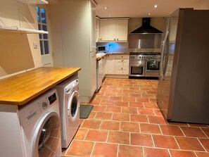 American fridge freezer, washer and dryer