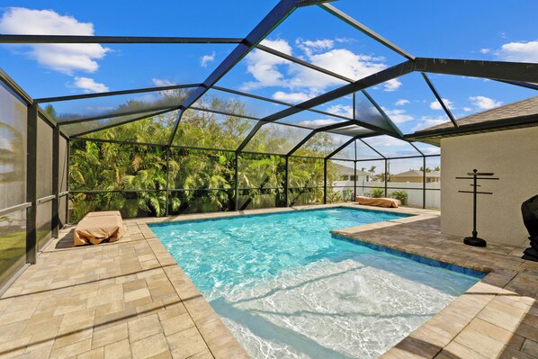 Heated pool