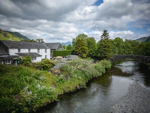 Derwent River at the bottom of the garden