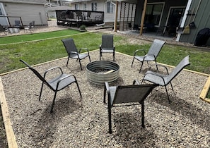 New house. Fire pit. Good conversations. Family Friendly. All the reasons to stay here.
