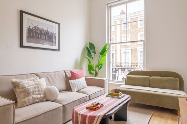 Plush and comfortable sofas, perfect for everyone to relax and unwind.