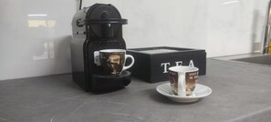 Kaffe och/eller kaffebryggare