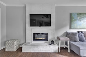 Fireplace, Indoors, Architecture, Building, Furniture