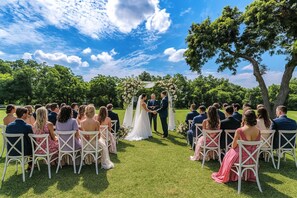 Área para banquetes al aire libre