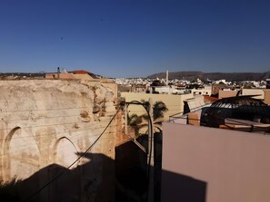 Blick von der Unterkunft