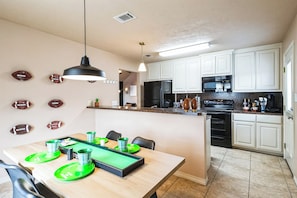 Cook up a storm in our fully equipped kitchen! Featuring all the essentials—including a coffee maker, blender, rice cooker, and waffle maker—to make your stay deliciously convenient.