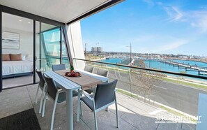 Balcony and Master Bedroom