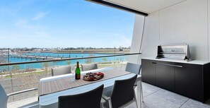 Balcony and Gas BBQ