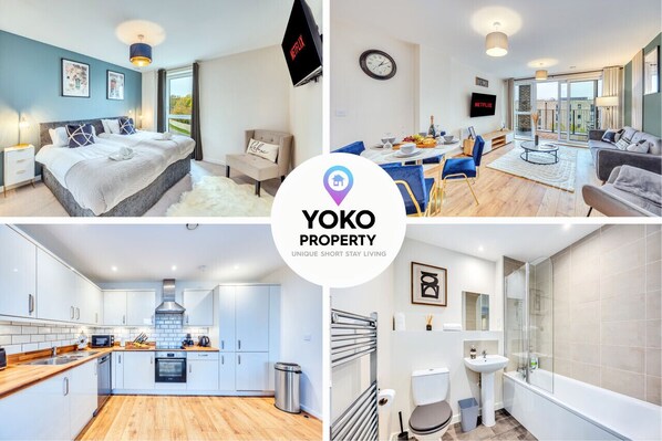 A stunning 2 bedroom 2 bathroom apartment located in the scenic area of Campbell Wharf in Central Milton Keynes by Yoko Property