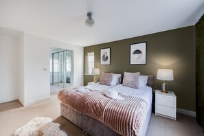 Bedroom 1: Zip Link Bed (set up as two single beds by default or can be zipped as a king size bed upon request)