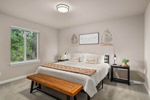 Main Floor Bedroom - King Bed