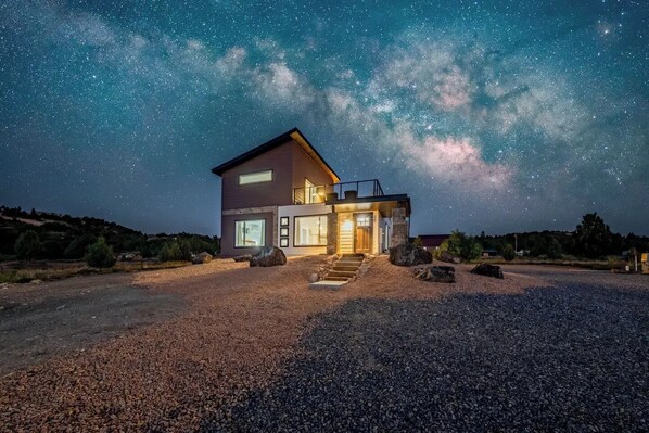 Home with the Milkyway above
