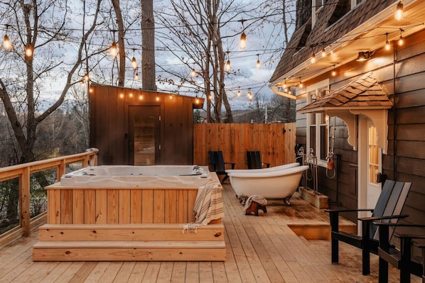 Bubbelpool utomhus