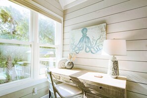This home receives lovely natural light.
