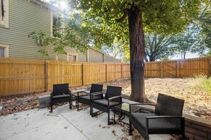 Enjoy the fresh air in our spacious yard!