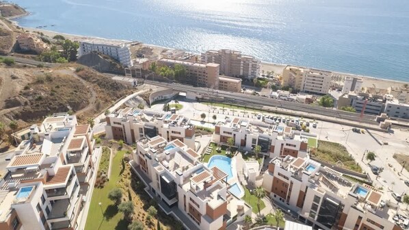 Middel Views close to the beach