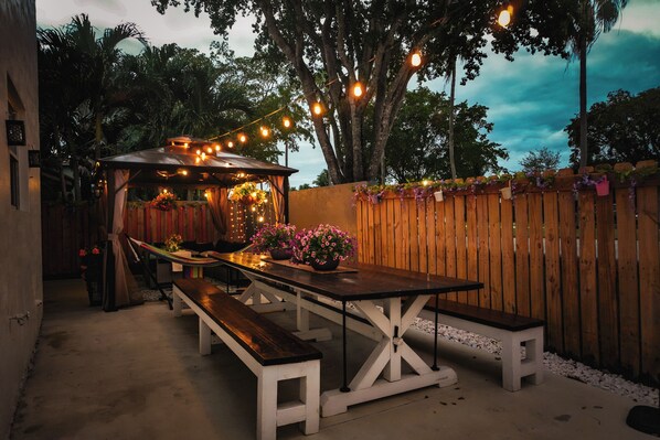 Restaurante al aire libre