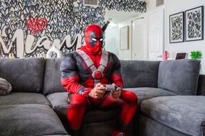 Deadpool Playing Video Games