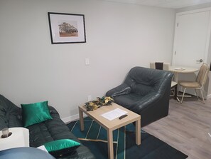 Sitting and dining area