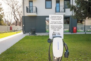 Electric vehicle-charging station