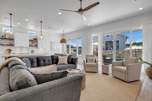 Large comfy family room